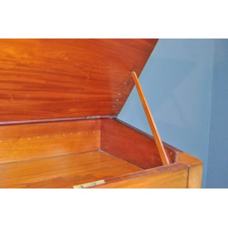 Viktorianischer Mahagoni Schreibtisch antik ca 1880