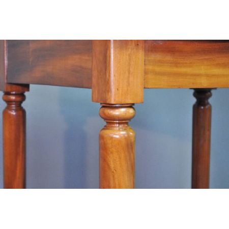 Viktorianischer Mahagoni Schreibtisch antik ca 1880