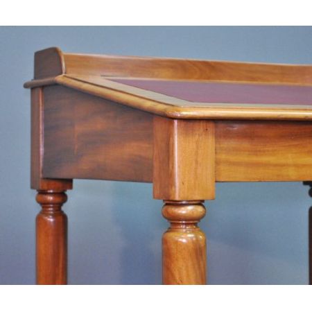 Viktorianischer Mahagoni Schreibtisch antik ca 1880