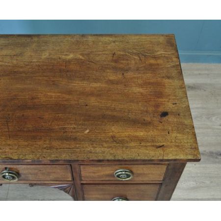 Antiker viktorianischer Mahagonischreibtisch ende 19 Jahrhundert