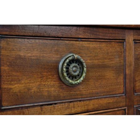 Antiker viktorianischer Mahagonischreibtisch ende 19 Jahrhundert