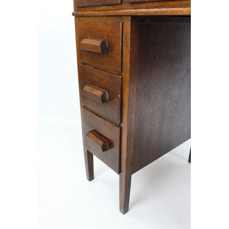 Art Deco Eichen Kinderschreibtisch antik ca 1930