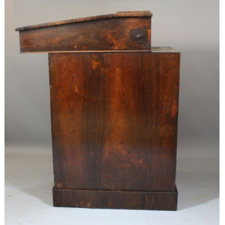 Regency Palisander Davenport Schreibtisch antik ca 1800