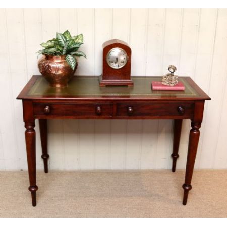 Englischer Mahagoni Schreibtisch antik ca 1880
