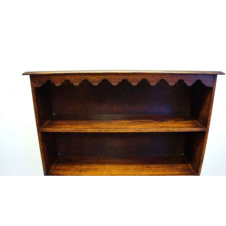 Edwardianisches Eichenbücherregal antik ca 1920