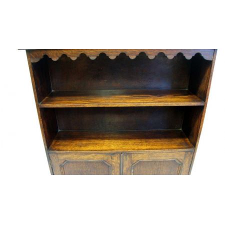 Edwardianisches Eichenbücherregal antik ca 1920