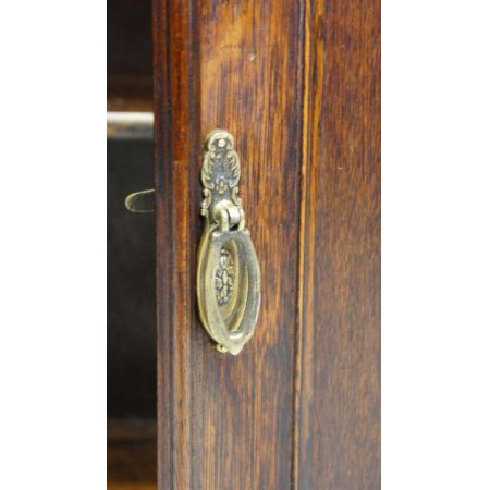 Edwardianisches Eichenbücherregal antik ca 1920