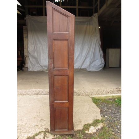 Antikes Massivholz Bücherregal Eiche 19. Jahrhundert