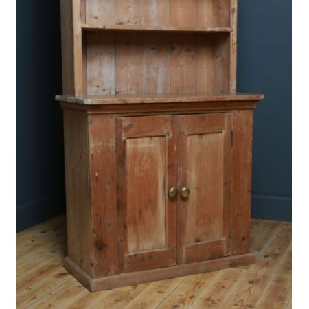 Viktorianischer Kiefernholz Bücherschrank antik ca 1880