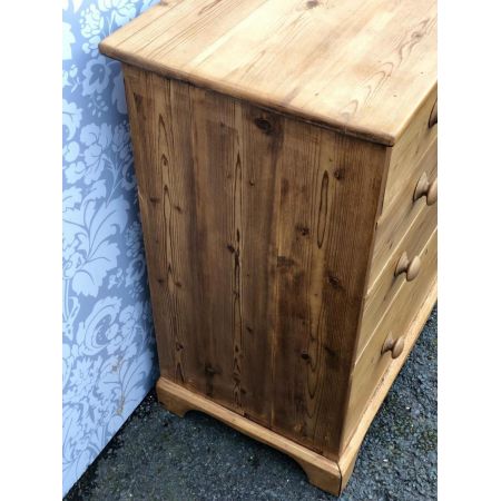 Viktorianische Kiefernholz Kommode antik ca 1870