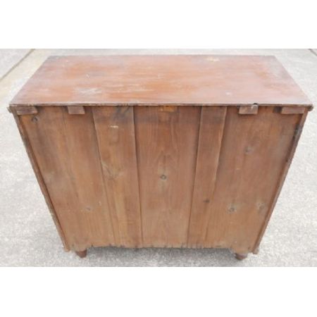 Viktorianische Kiefernholz Kommode antik ca 1850