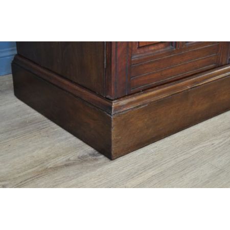 Viktorianischer Nussbaum Kleiderschrank antik ca 1870