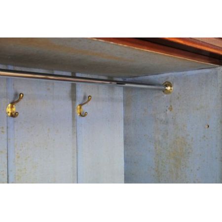 Viktorianischer Nussbaum Kleiderschrank antik ca 1870