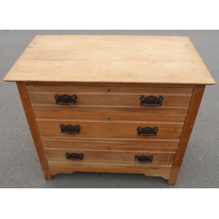 Edwardianische Nussbaum Kommode antik ca 1900