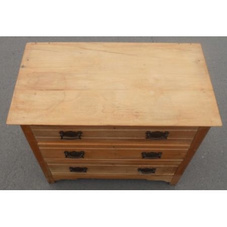 Edwardianische Nussbaum Kommode antik ca 1900