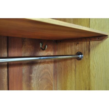 Antiker Massivholz Kleiderschrank Eichenholz ca 1920