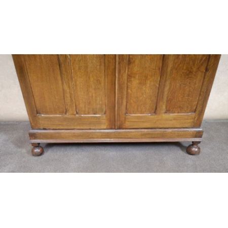 Antiker Massivholz Kleiderschrank Eiche ca 1920