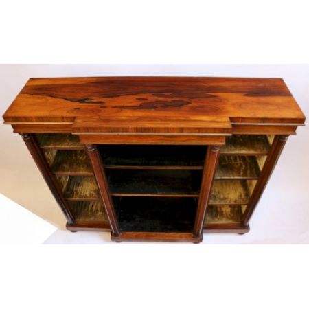 Antike Palisander Bücherfront ca 19. Jahrhundert