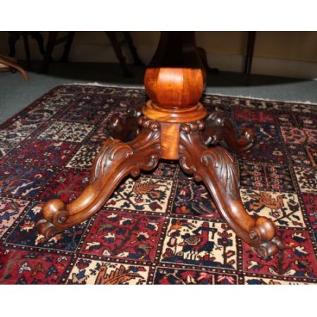 Viktorianischer Mahagoni Esstisch antik ca 1870