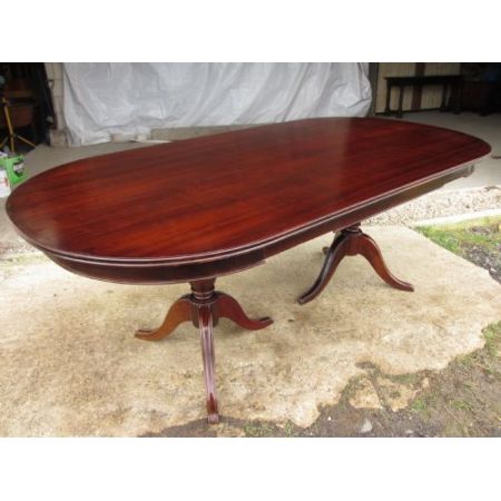 Englischer Mahagoni Esstisch antik ca 1930