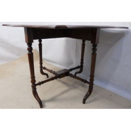 Viktorianischer Mahagoni Esstisch antik ca 1840