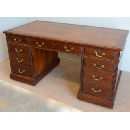 Antiker Mahagoni Schreibtisch ca 1880