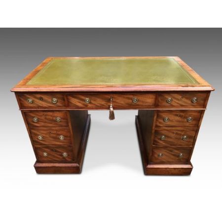 Antiker Mahagoni Schreibtisch ca 1880