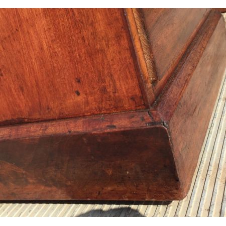 Viktorianischer Mahagoni Schreibtisch antik ca 1850