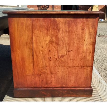 Viktorianischer Mahagoni Schreibtisch antik ca 1850