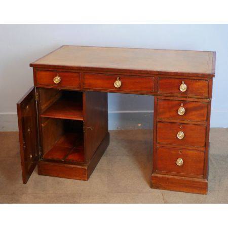 Regency Mahagoni Schreibtisch antik ca 1820