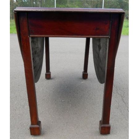 Mahagoni Esstisch antik in Georgianischem Stil ca 1900