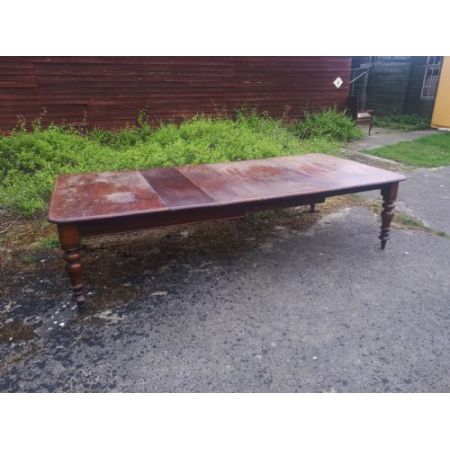 Viktorianischer Mahagoni Esstisch antik ca 1840