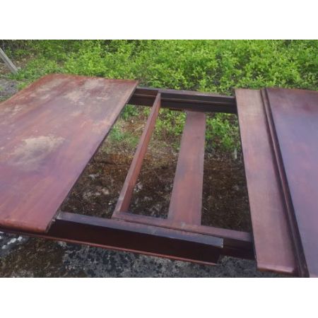 Viktorianischer Mahagoni Esstisch antik ca 1840