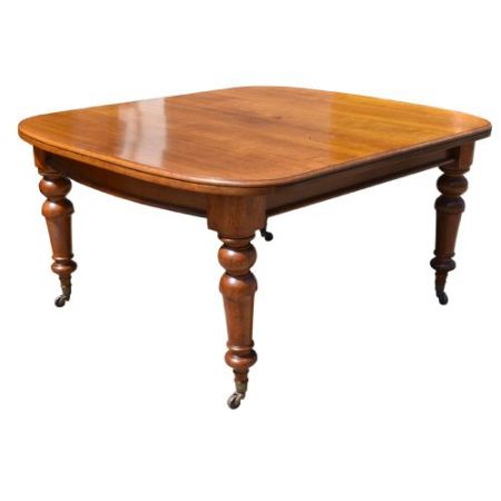 Viktorianischer Eichen Esstisch antik ca 1870