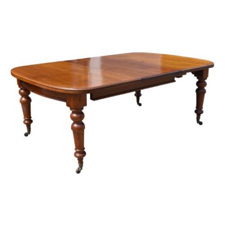 Viktorianischer Eichen Esstisch antik ca 1870
