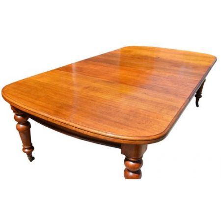 Viktorianischer Eichen Esstisch antik ca 1870