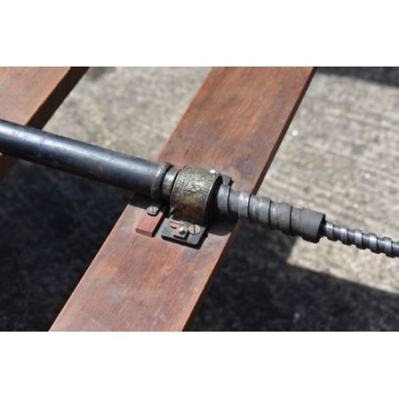 Viktorianischer Eichen Esstisch antik ca 1870