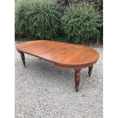 Viktorianischer Eichen Esstisch antik ca 1880