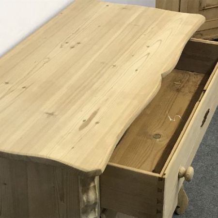 Antike Kiefernholz Anrichte Weichholz ca 1915