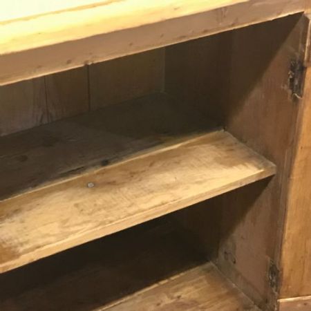 Englisches Kiefernholz Sideboard antik ca 1870