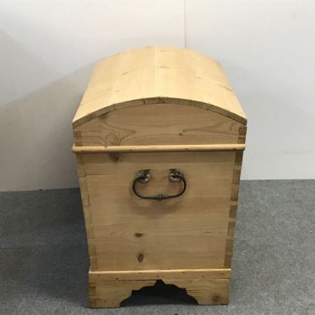 Kiefernholz Truhe Weichholz antik ca 1890