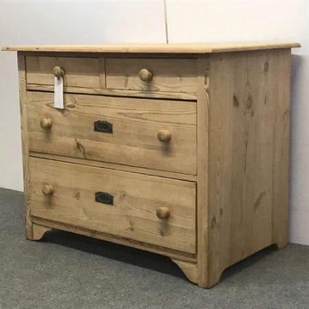 Kleine Kiefern Kommode Weichholz antik ca 1920