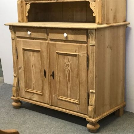 Antike Kiefer Aufsatzkommode Weichholz ca 1920