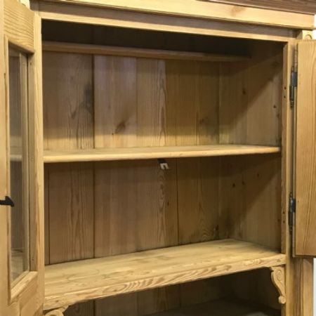 Antike Kiefer Aufsatzkommode Weichholz ca 1920