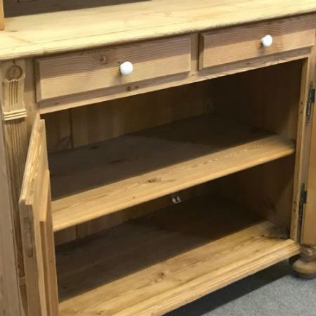 Antike Kiefer Aufsatzkommode Weichholz ca 1920