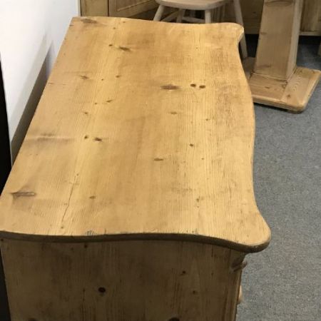 Kleine Kiefernholz Kommode Weichholz antik ca 1920