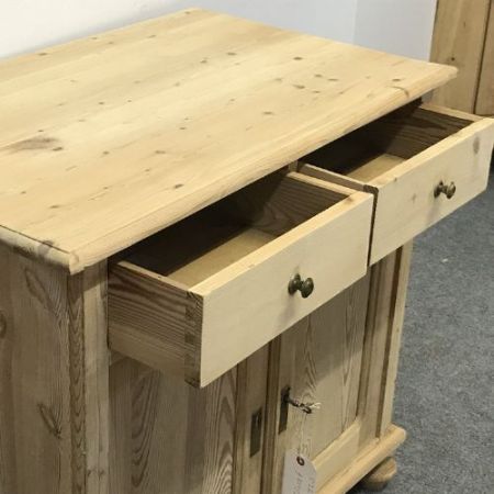 Kleine Kiefer Kommode Weichholz antik ca 1920