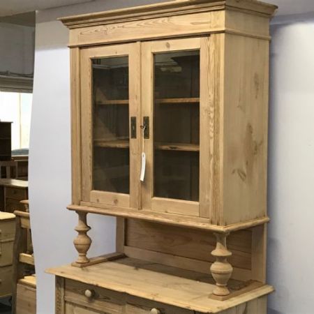 Große Kiefer Aufsatzkommode Weichholz antik ca 1910