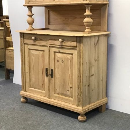 Große Kiefer Aufsatzkommode Weichholz antik ca 1910