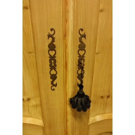 Antiker Kiefer Kleiderschrank Weichholz ca 1860